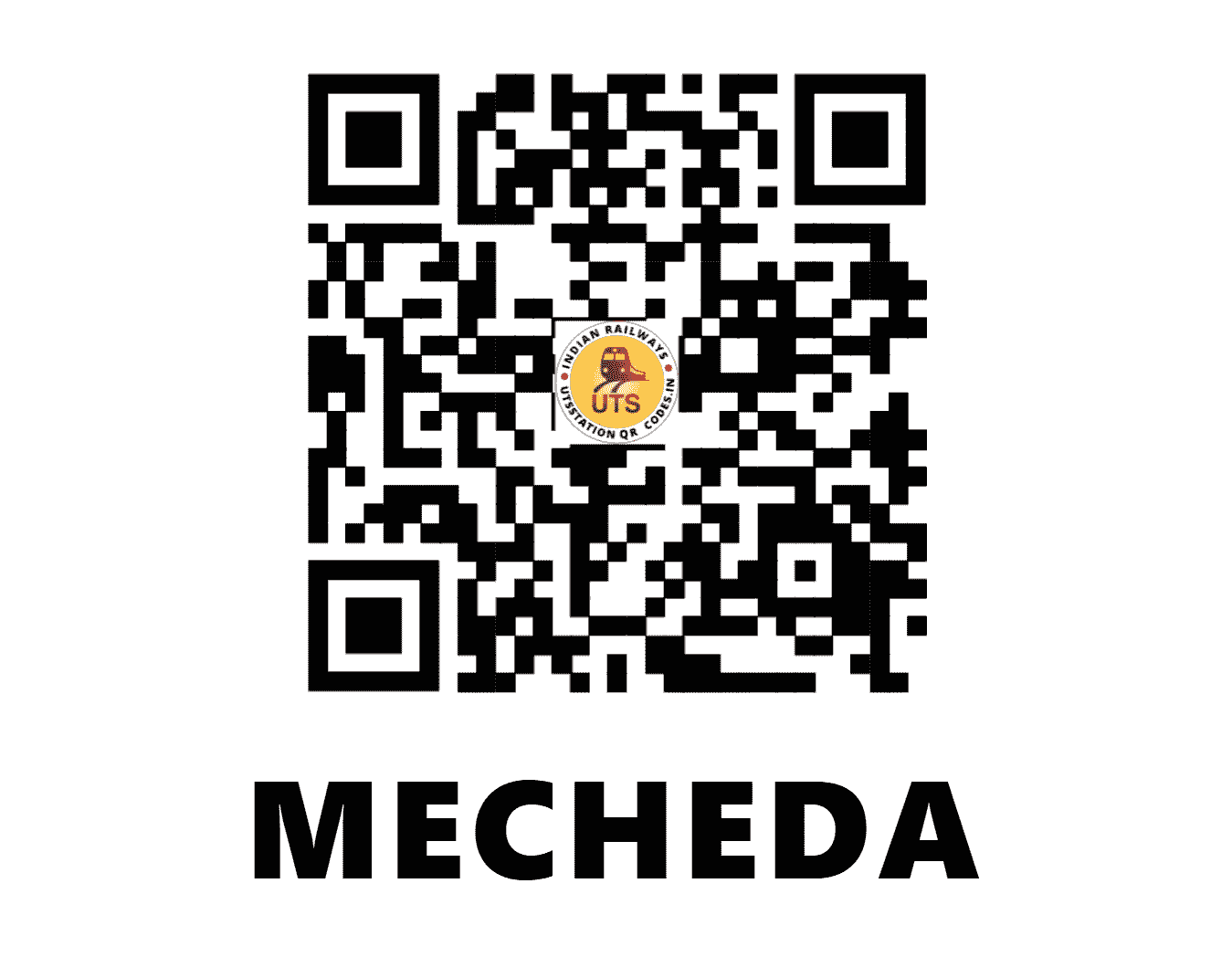 UTS QR Code for MECHEDA - MCA - SE (WEST BENGAL)